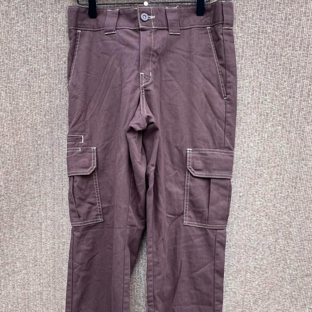 Vintage dickies flex womens sz 31x30 brown cargo y2k Pockets